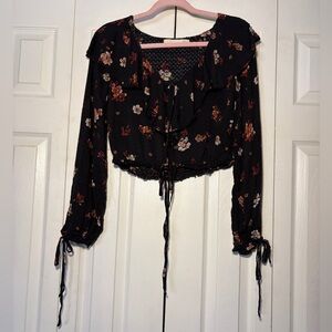 Magnolia South Floral Blouse